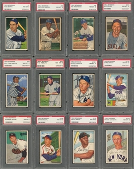 1952 Bowman Baseball Complete Set (252) - #11 on the PSA Set Registry! 
